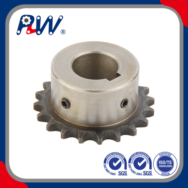 PLW Standar Industri Baja Karbon Kustom Stainless Steel Simplex Duplex Plate Wheels Drive Conveyor Roller Chain Sprocket untuk Transmisi Daya