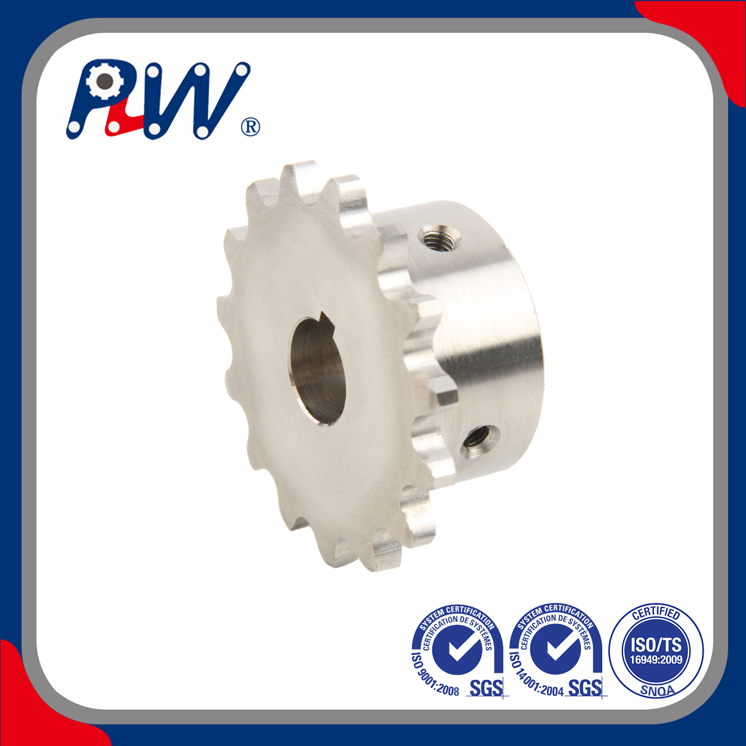 Stainless Steel Made to Order & Finished Bore & Keyway Food Industry Sprocket