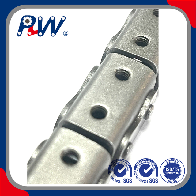 زنجیر غلتکی با اتصالات نوع U 08B-U1