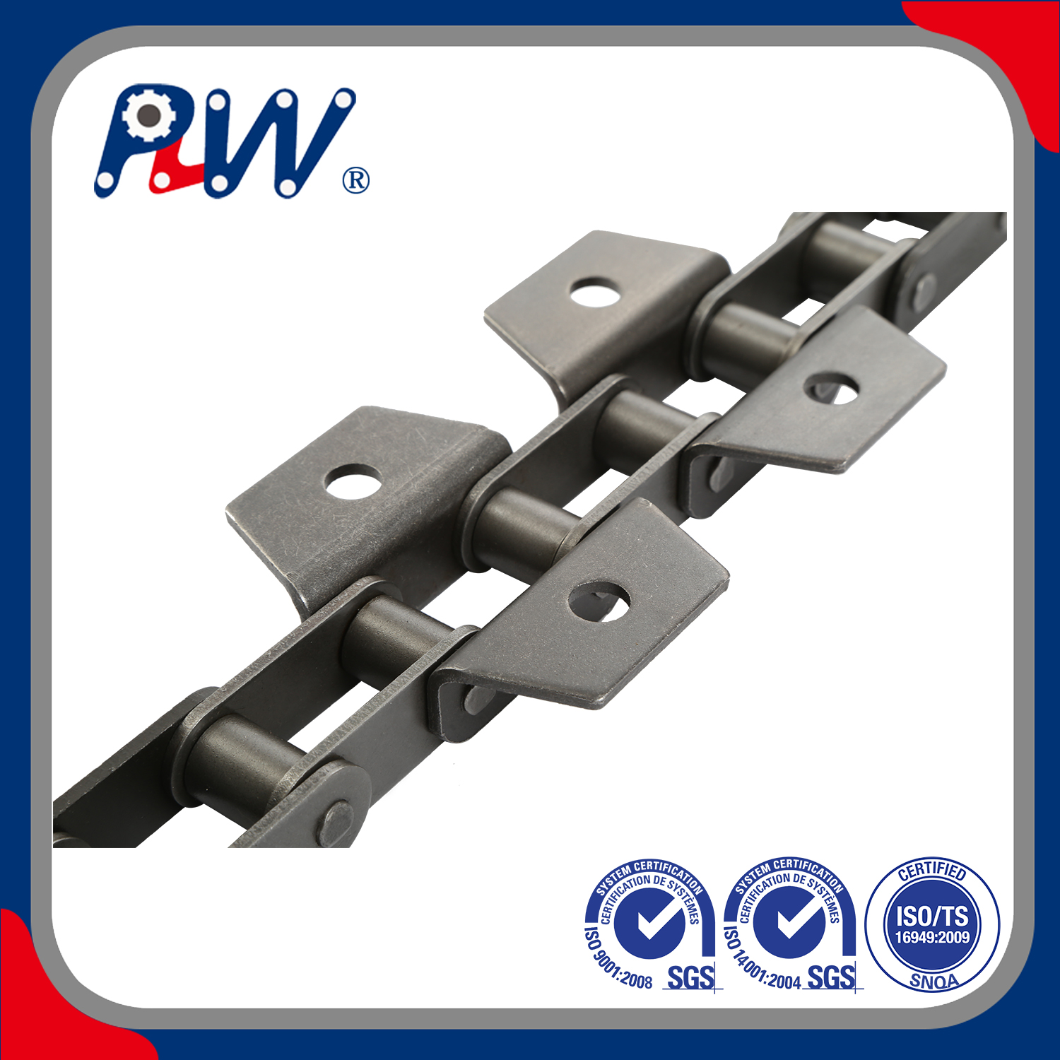  C TYPE STEEL AGRICULTURAL CHAIN ​​NA MAY MGA attachment