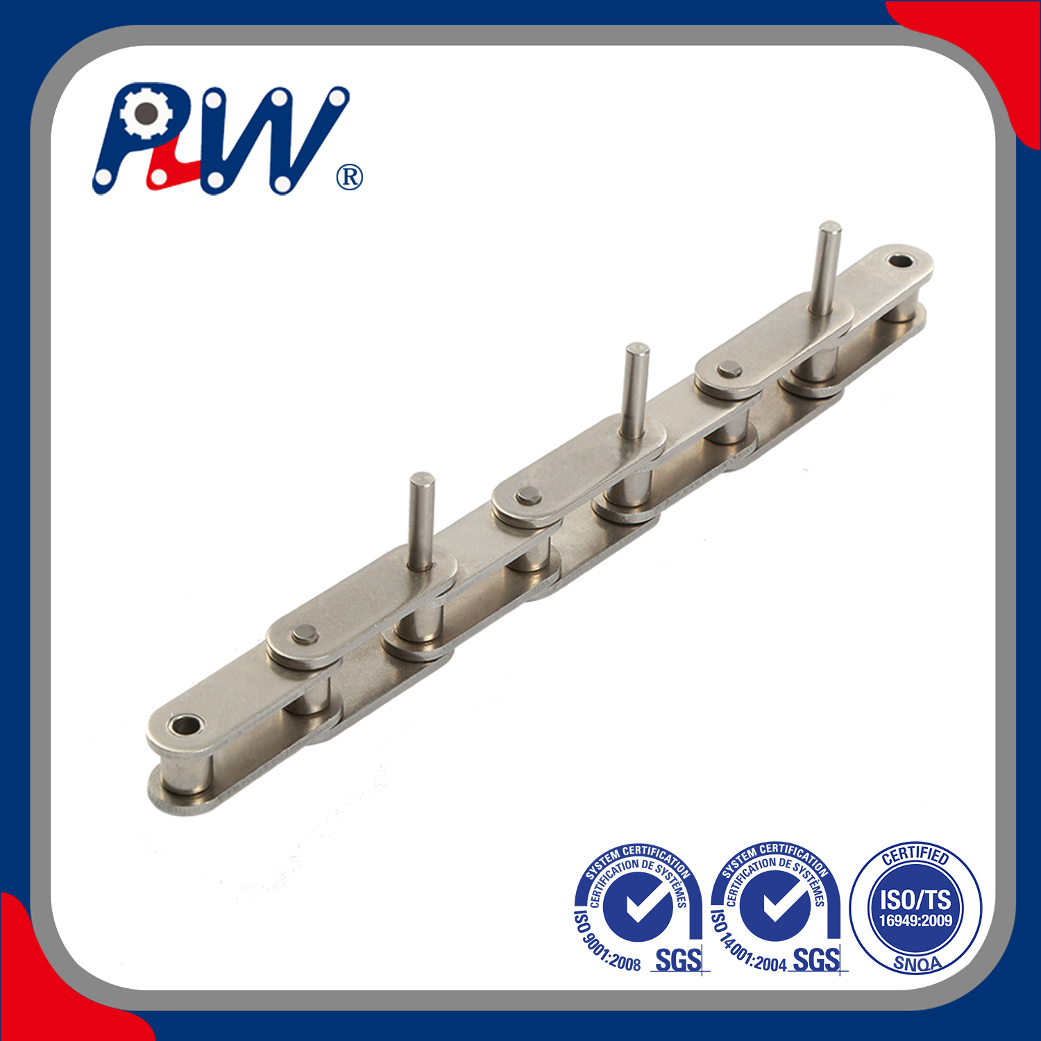 Best Quality 304 Extended Pin Stainless Steel Chain