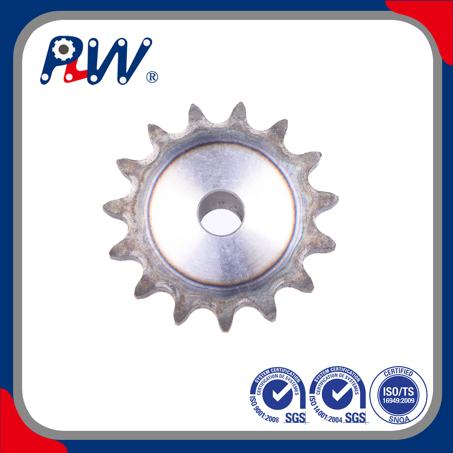 ISO Standard Made to Order & Tooth Surface Hardening Sprockets for Roller Chain
