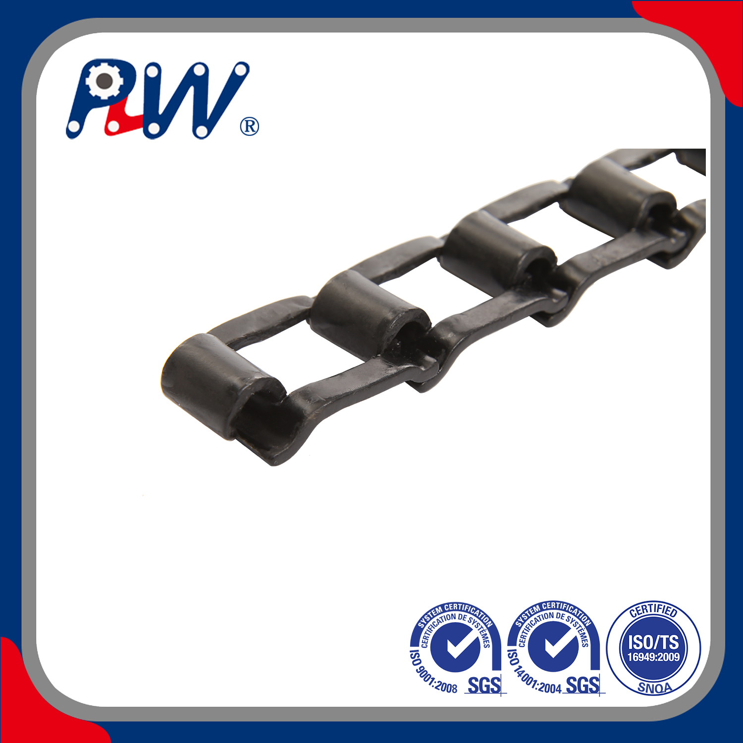 High Quality & Fast Delivery & Made to Order Cast Iron Steel Detachable Chain (25, 32, 32W) for Conveyor System